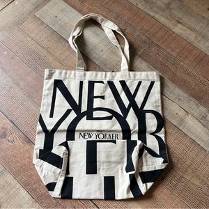 New Yorker tote canvas